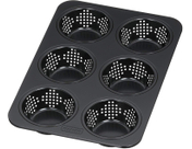 Kaiser - Διάτρητη θήκη για μάφιν 6 τεμάχια