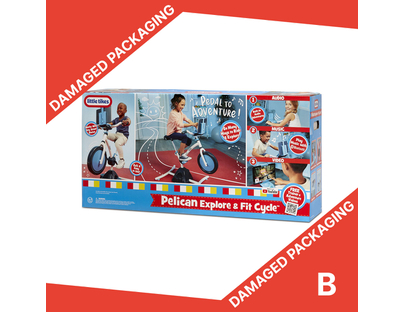 Little Tikes 657917GPI - Pelican Explore & Bicicletă Fit cu Bluetooth