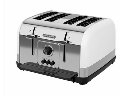 Morphy Richards 240134 - Tostadora Blanca