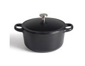 Cocotte P510651  - Cast Iron Matt Black 10cm 300Ml
