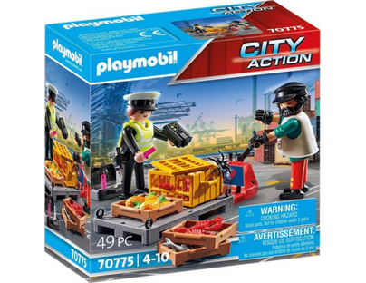Playmobil 70775 - City Action - Inspecție vamală
