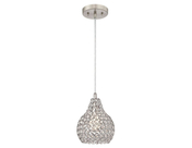 Westinghouse 6103740  -Kelcie Pendant Light Crystal Shade