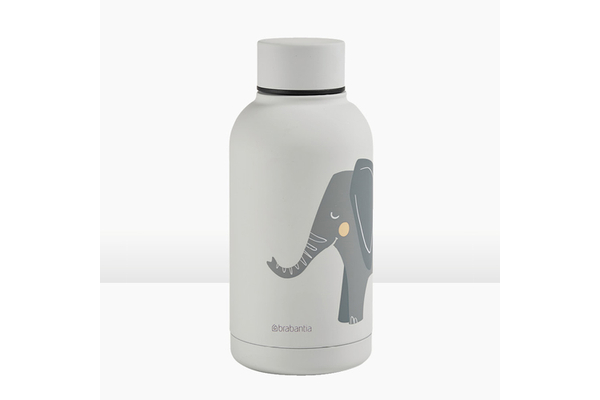 Doorzichtige panda drinkfles met rietje - Waterfles met drinktuit