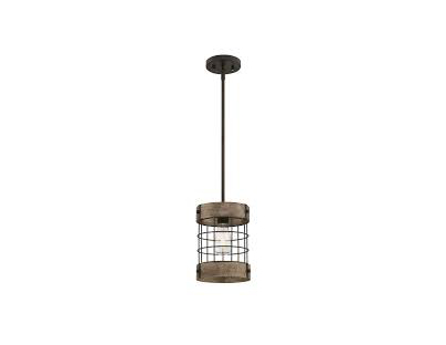 Westinghouse 6118040 - Lampada a sospensione Langston - Bronzo