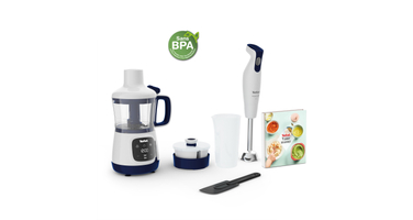 Tefal HB55W4 - Aparat de gătit pentru bebeluși Yummy Gourmet