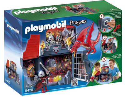 Playmobil 5420 - Dragoni - Caz de joacă Dragon Knight