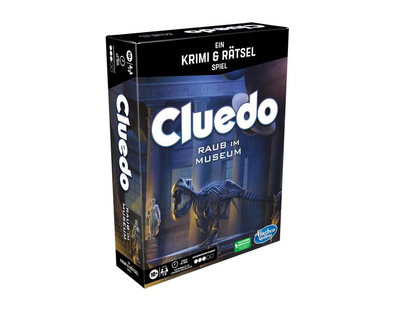 Hasbro - Cluedo - Raub im Museum [ein Krimi & Rätsel Spiel] German Language