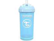 Twistshake - Vaso con pajita 6+m 360 ml