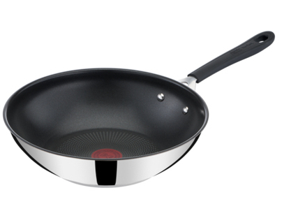 Tefal E3031944 - Jamie Oliver Quick And Easy Wok Pan Acier inoxydable - 28 Cm