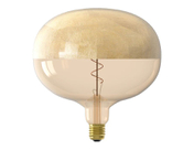 Calex - Lámpara de filamento E27 Xxl Espiral Dorada