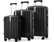 Royalty Line LTS18706   - 3-Piece Luggage Set - 36L / 67L / 98L