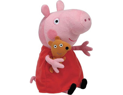 Peppa Pig - Peluche Ty Beanie 15 Cm