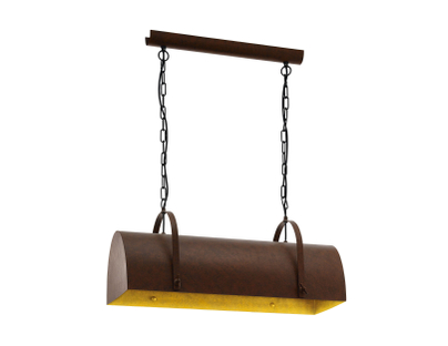 Eglo 49687 - Deerhurst Lampe pendante vintage 2 lampes