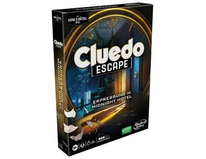 Hasbro F64171 - Cluedo Șantaj la Hotelul Midnight (En)