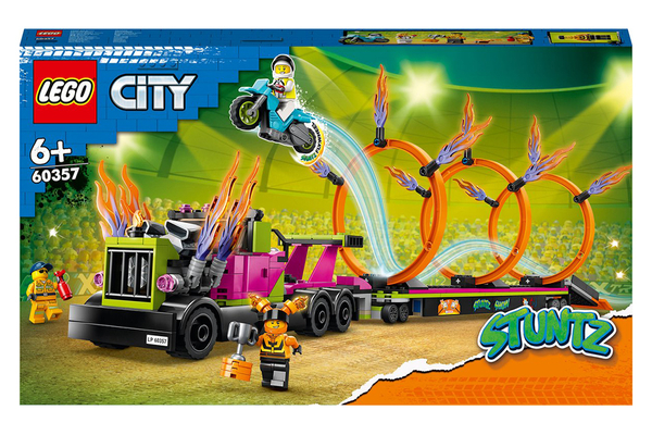 LEGO City 60357 - Stunt Truck And Ring Of Fire Challenge | Products ...